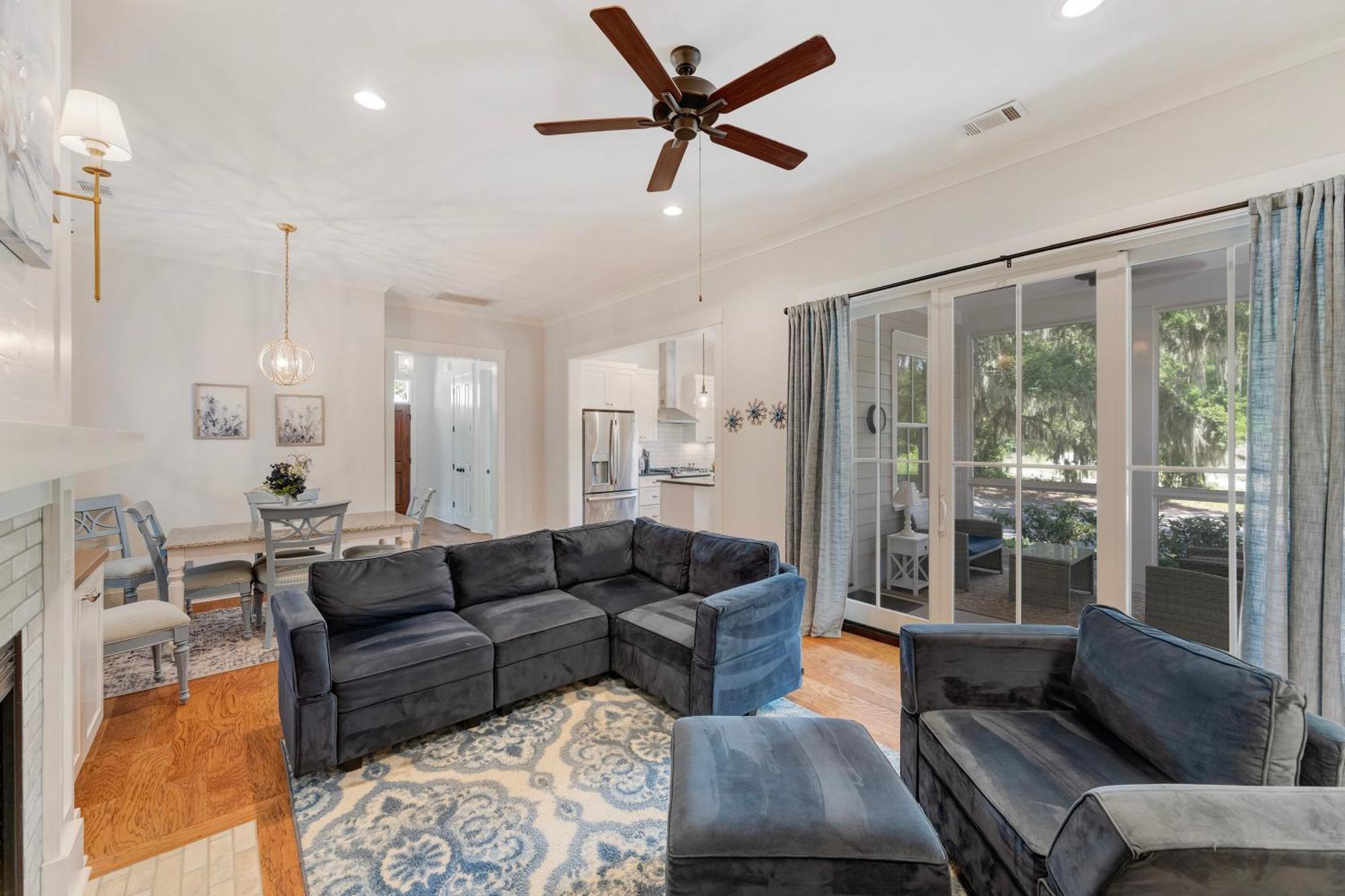 Low Country Cottage In Beautiful Habersham Beaufort Eksteriør bilde