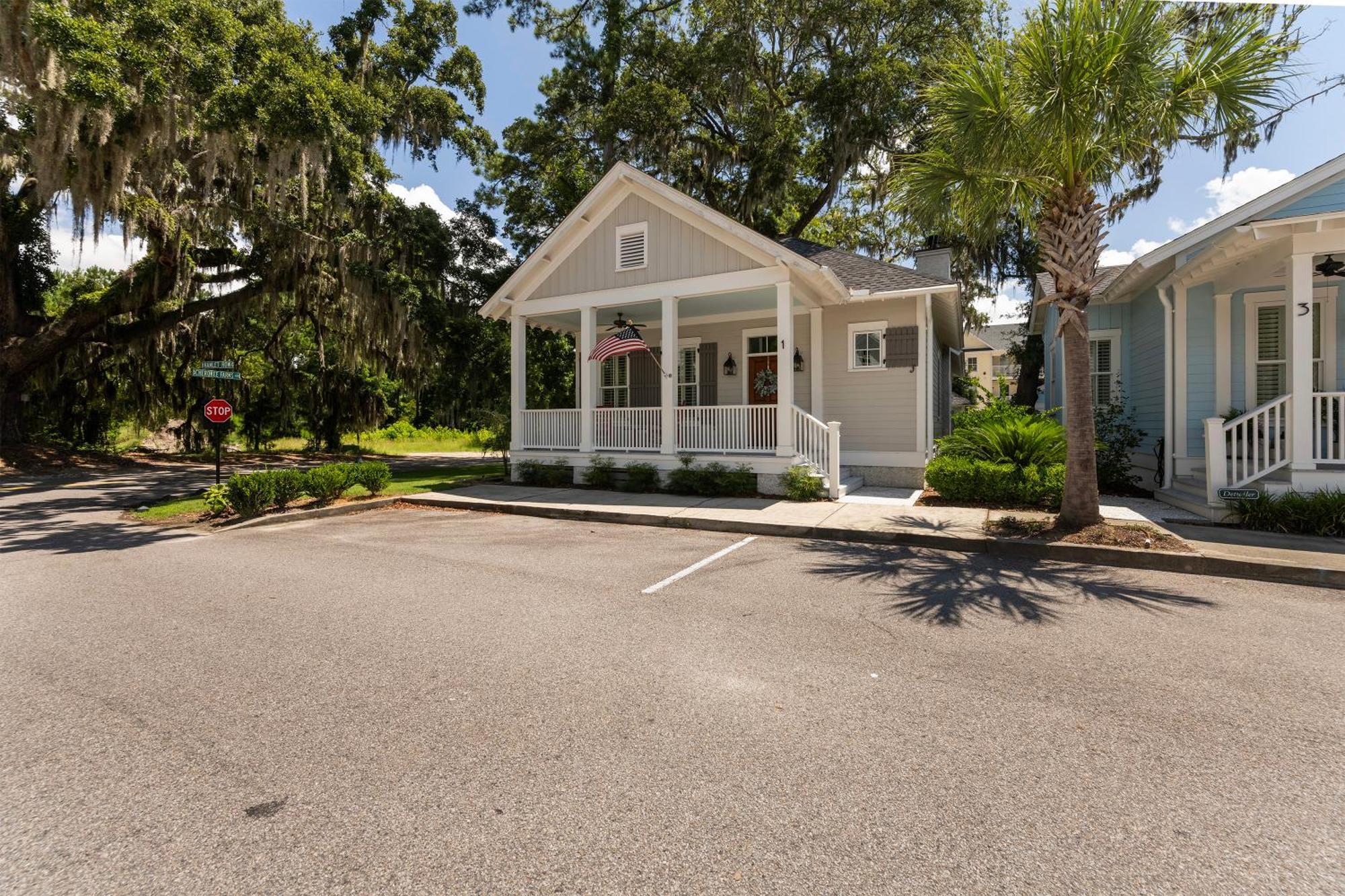 Low Country Cottage In Beautiful Habersham Beaufort Eksteriør bilde