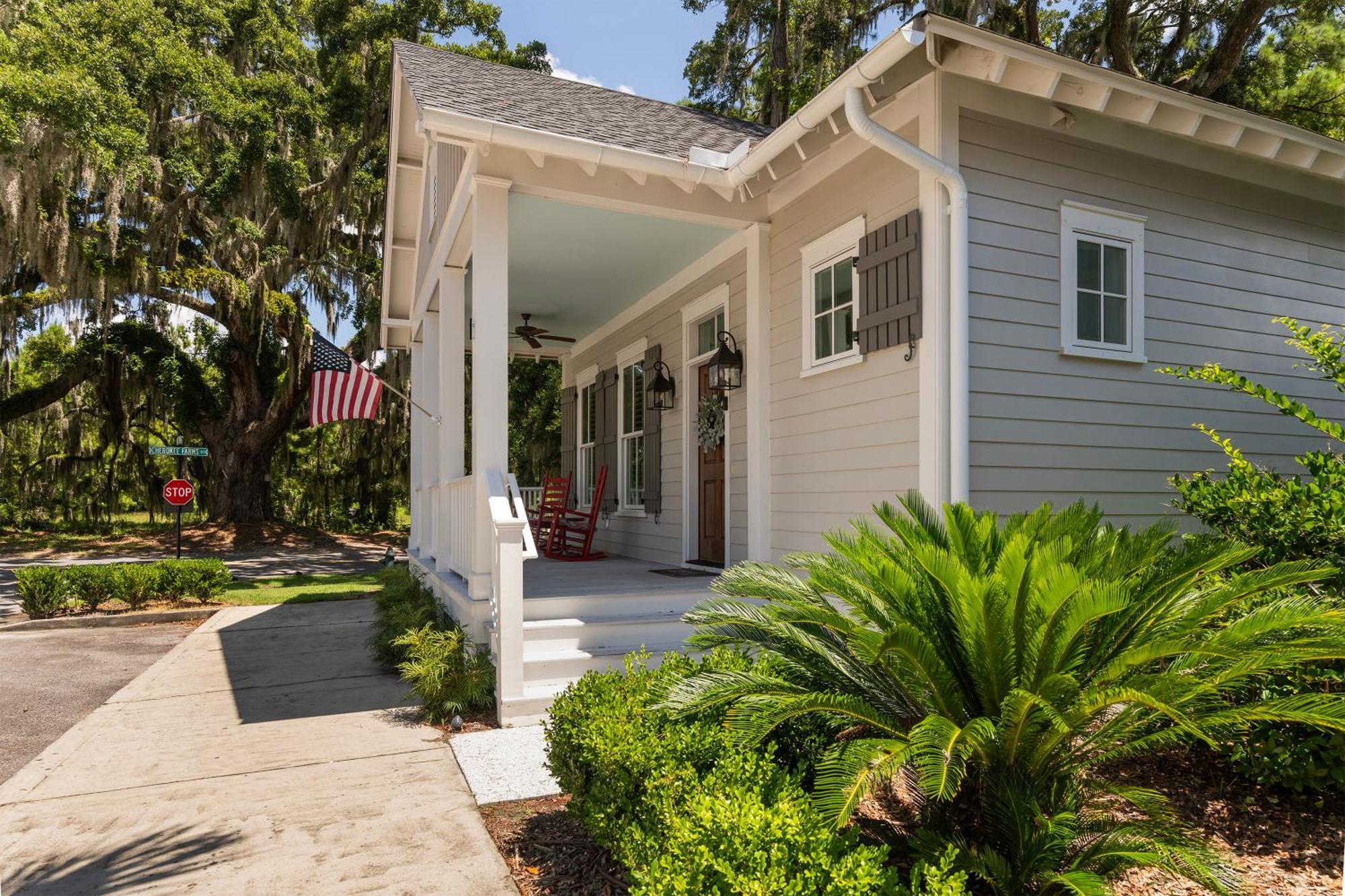 Low Country Cottage In Beautiful Habersham Beaufort Eksteriør bilde